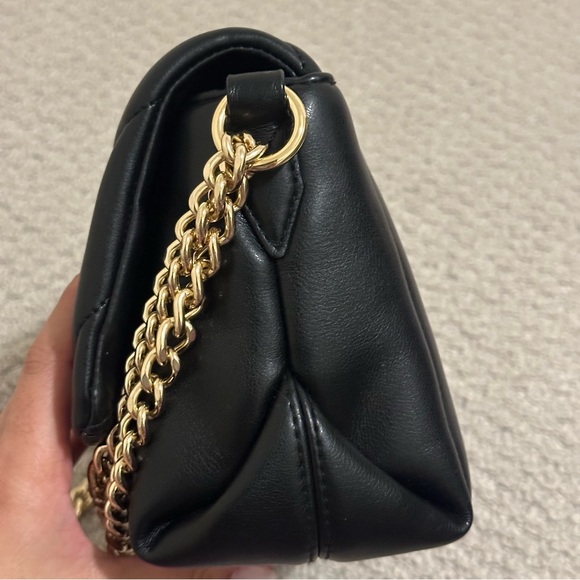 Victoria secret Black Quilted Chain Shoulder Bag - Picture 12 of 14
